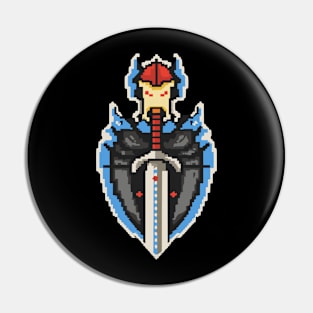 Pixel warrior Sword Pin