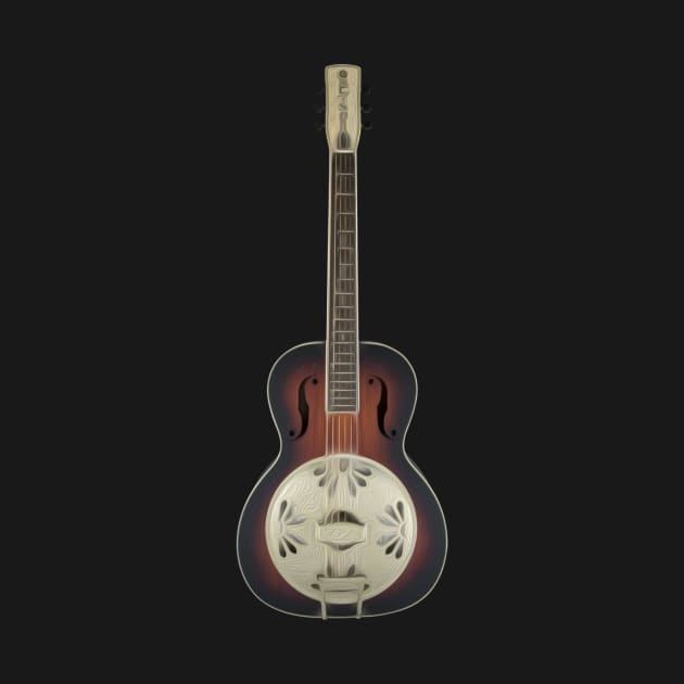 Artistic Resonator Guitar by nickcarpenter