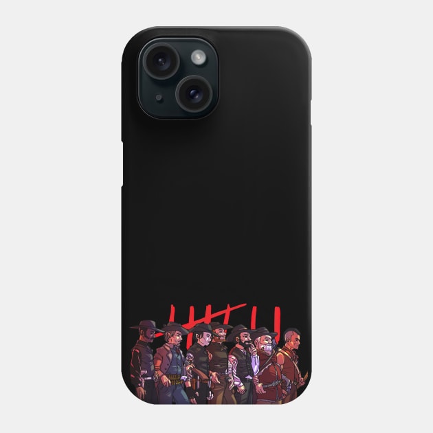 Magnificent 7 Phone Case by 	 FatharaniYasmin