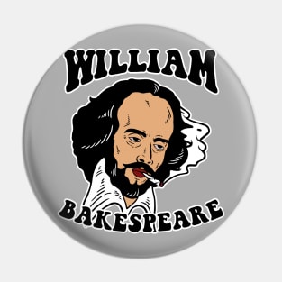 William Bakespeare Pin