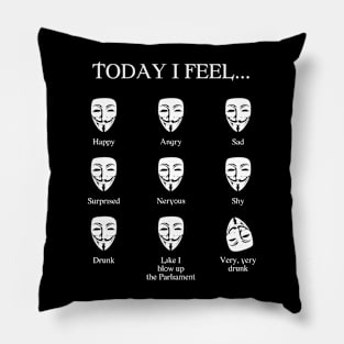 V for Feelings Pillow