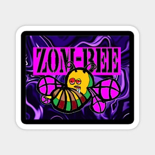 hallowean tpween2022 horror bee Magnet