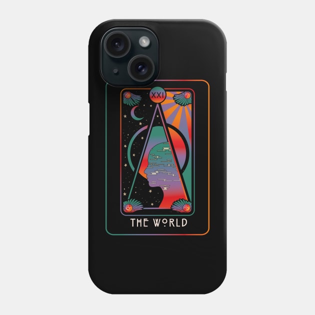 The World Phone Case by Inktally