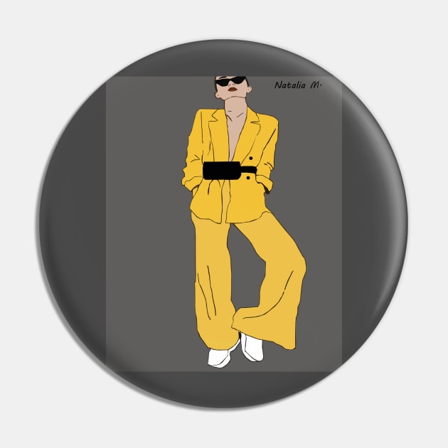 Yellow outfit Pin by nataliavxm