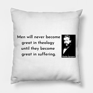 Spurgeon Quote Pillow