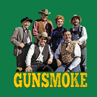 Gunsmoke - Group - 50s/60s Tv Western T-Shirt