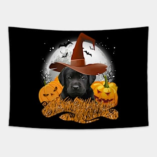 Halloween Labrador retriever Tapestry