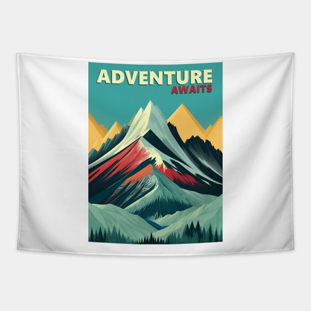 Adventure Awaits Tapestry by AbundanceSeed