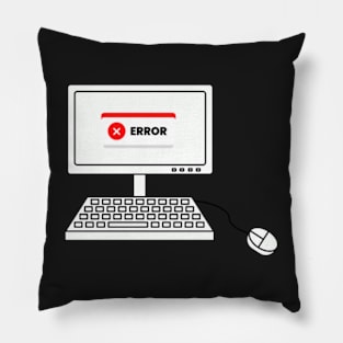 computer error Pillow