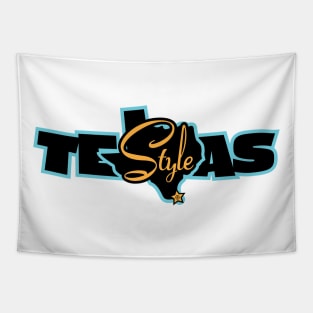 Texas Style Turquoise Tapestry