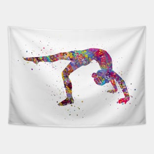 Gymnastics girl Tapestry