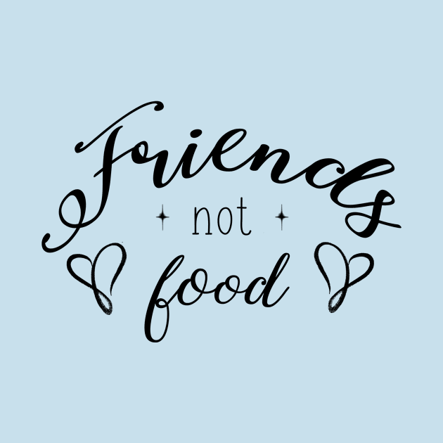 Animals are our Friends by nerdyveganshop