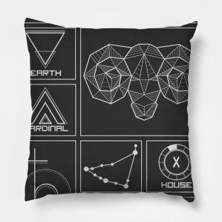 Capricorn Profile - Astrology Signs Pillow