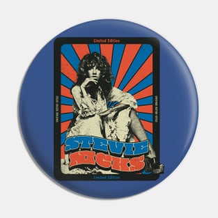 Stevie Nicks History - VINTAGE RETRO STYLE - POPART Pin