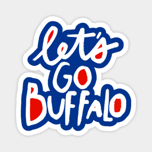 Let's Go Buffalo Magnet