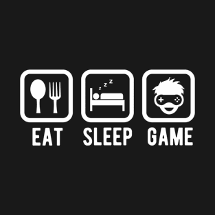 Gamer Eat Sleep Video Game T-Shirt