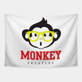 monkey face Tapestry