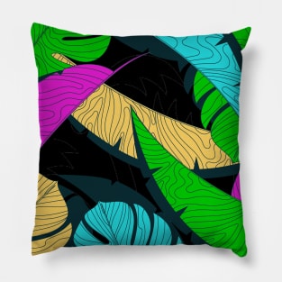 TROPICAL LEAVES #2 Pillow