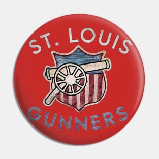 St. Louis Gunners Football Pin