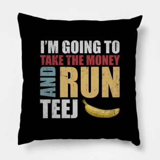 The Challenge Johnny Bananas MTV - Take The Money and Run Pillow