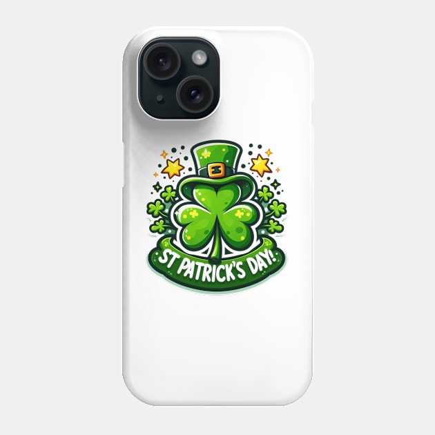 Happy st Patrick's Day Phone Case by EKLZR