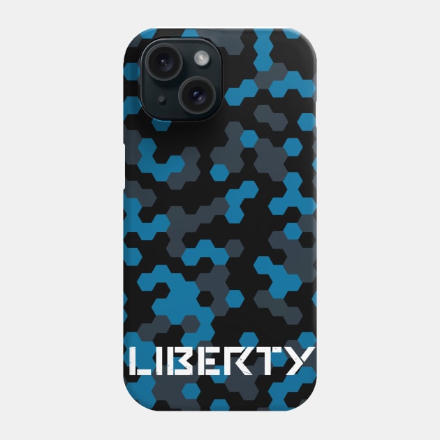 Hexagonal Camo Phone Case by Liberty Endures