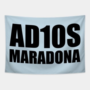 Adios Maradona Tapestry