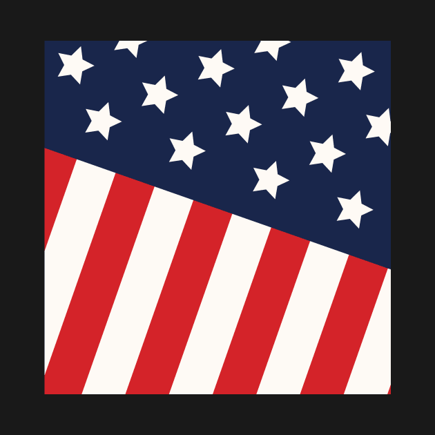 American Flag, Stars and Stripes Design, Artwork, Vector, Graphic by xcsdesign