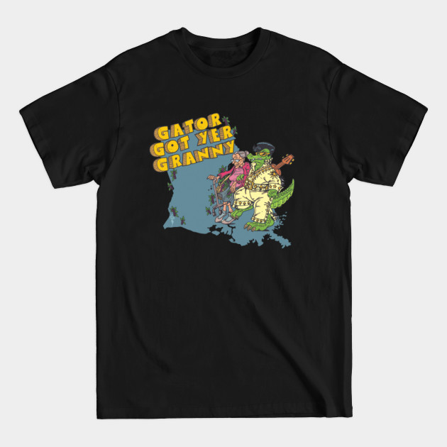 Disover Elvis | Gator Got Yer Granny - Elvis Presley - T-Shirt