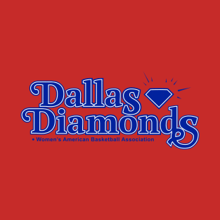 Classic Dallas Diamonds WABA Basketball 1979 T-Shirt