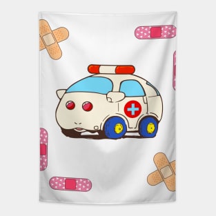 Pui pui Ambulance Tapestry