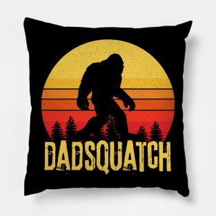 Dadsquatch Bigfoot Dad Gift Pillow