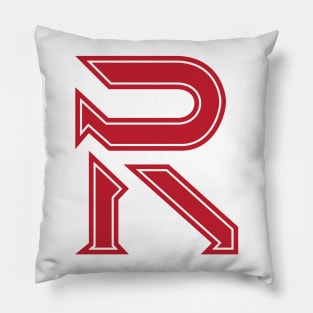 Red Emblem Shirt Pillow