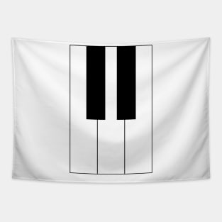 Piano Keyboard (C,D,E) Tapestry