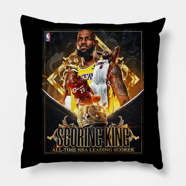 LeBron James Pillow by strong chinese girl