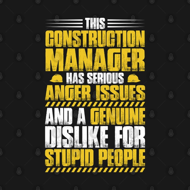 Construction Manager Construction Supervisor Gift by Krautshirts