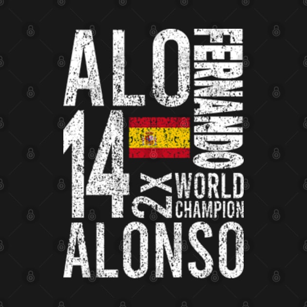 Alonso Two Time World Champion by Worldengine