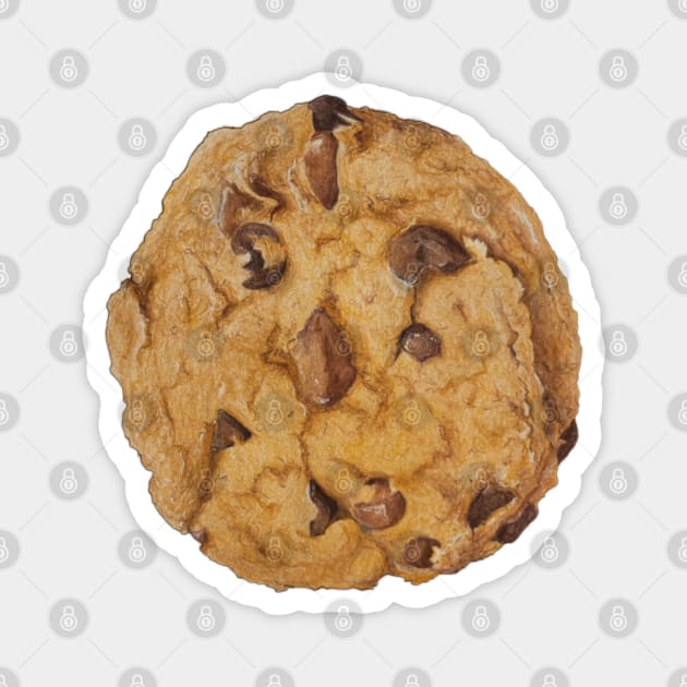 Chocolate Chip Cookie Magnet by carotulu