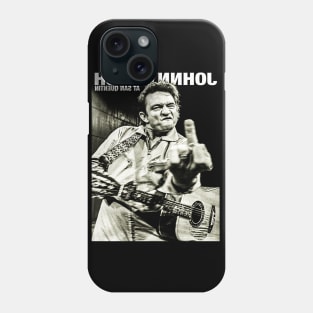 johnny cash Phone Case