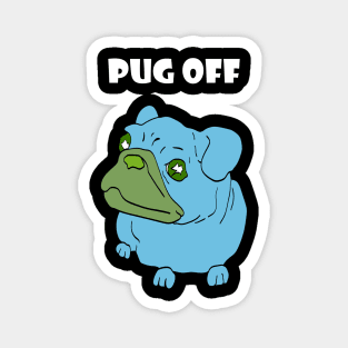 Pug off Magnet