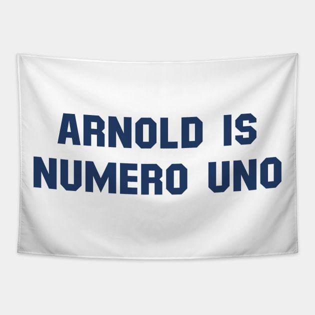 Arnold is Numero Uno | Arnold Schwarzenegger Tapestry by japonesvoador