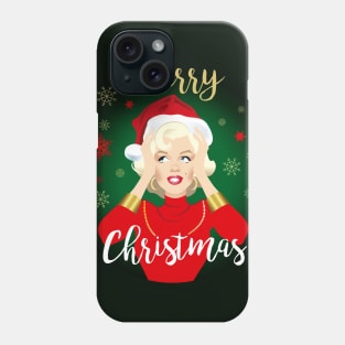 Blonde Christmas Phone Case