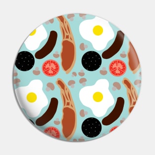 Grilled Breakfast Plate Food Design Pin