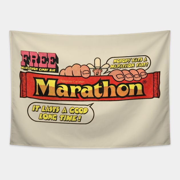 Marathon Candy Bar Tapestry by offsetvinylfilm