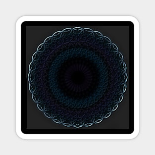 dark mandala Magnet