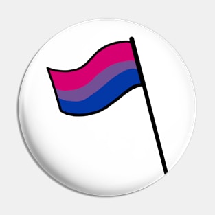 Bi Flag Pin