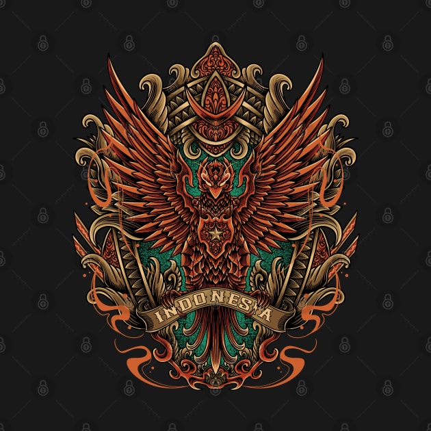 PHOENIX OF INDONESIA by OXVIANART