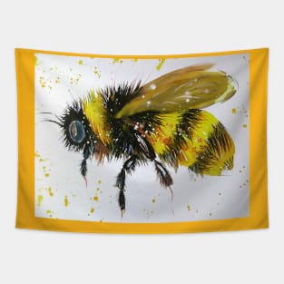 Bumble bee in Flight Tapestry