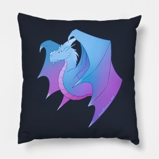 Frost Dragon Pillow