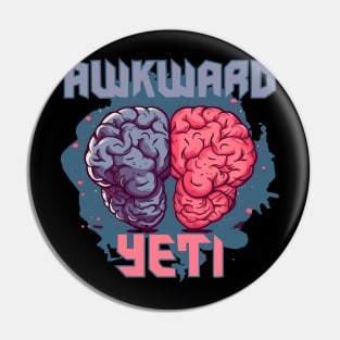 Awkward Yeti Pin